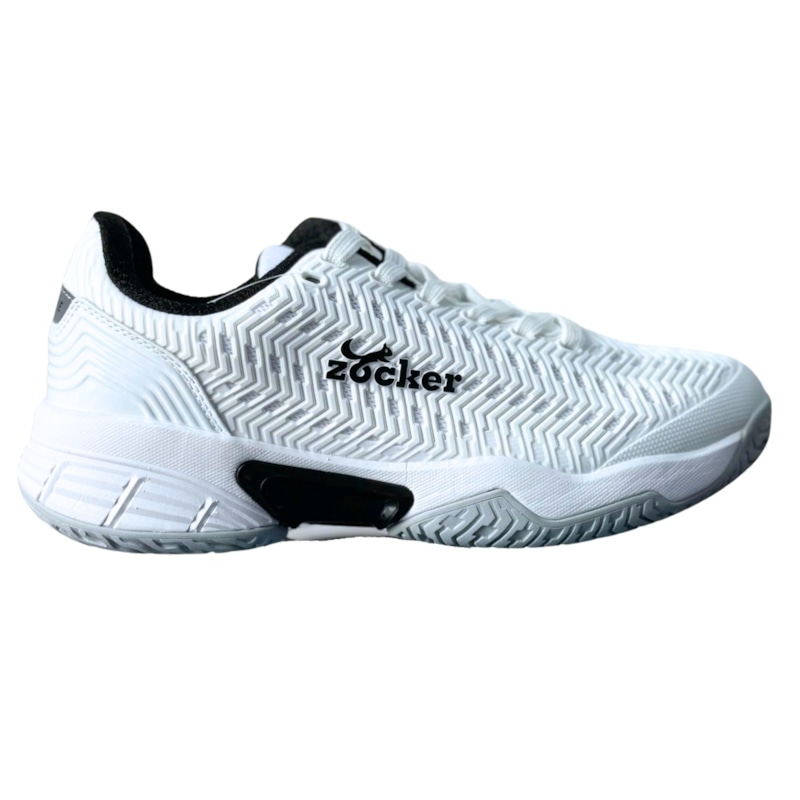 Giày Pickleball Zocker Aspire - White/Black