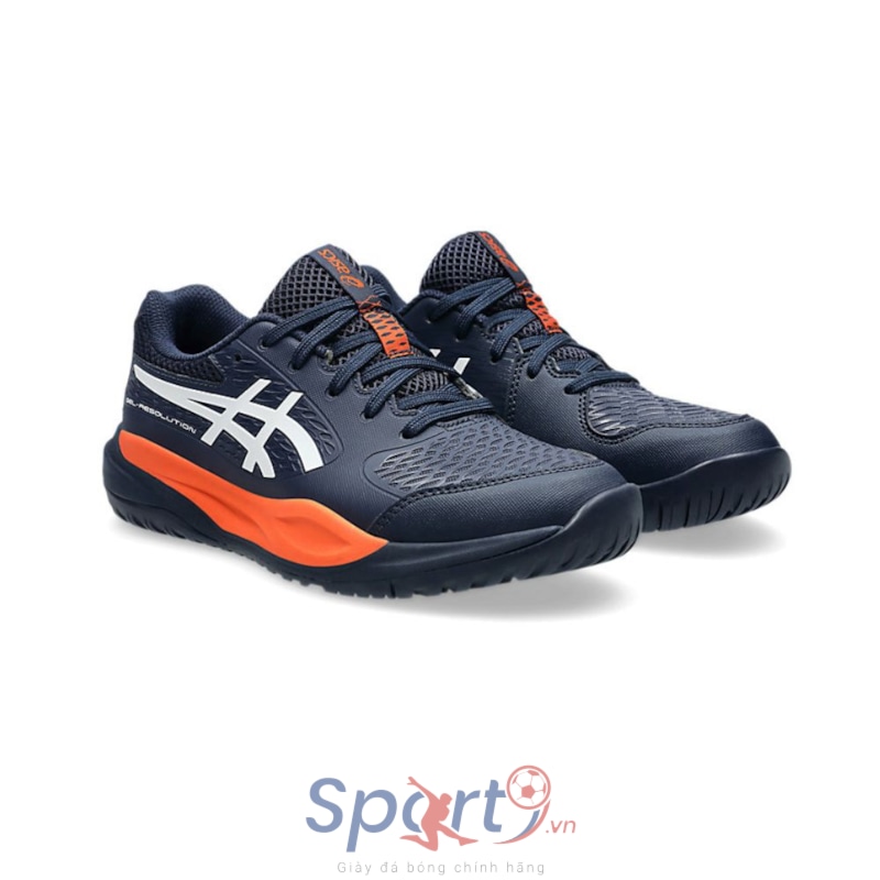 Giày Asics Gel Resution X GS 1044A081 - 400 Midnight/White