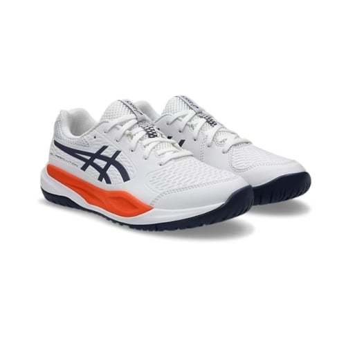 Giày Asics Gel Resution X GS 1044A081 - 110 White/Greyish Purple