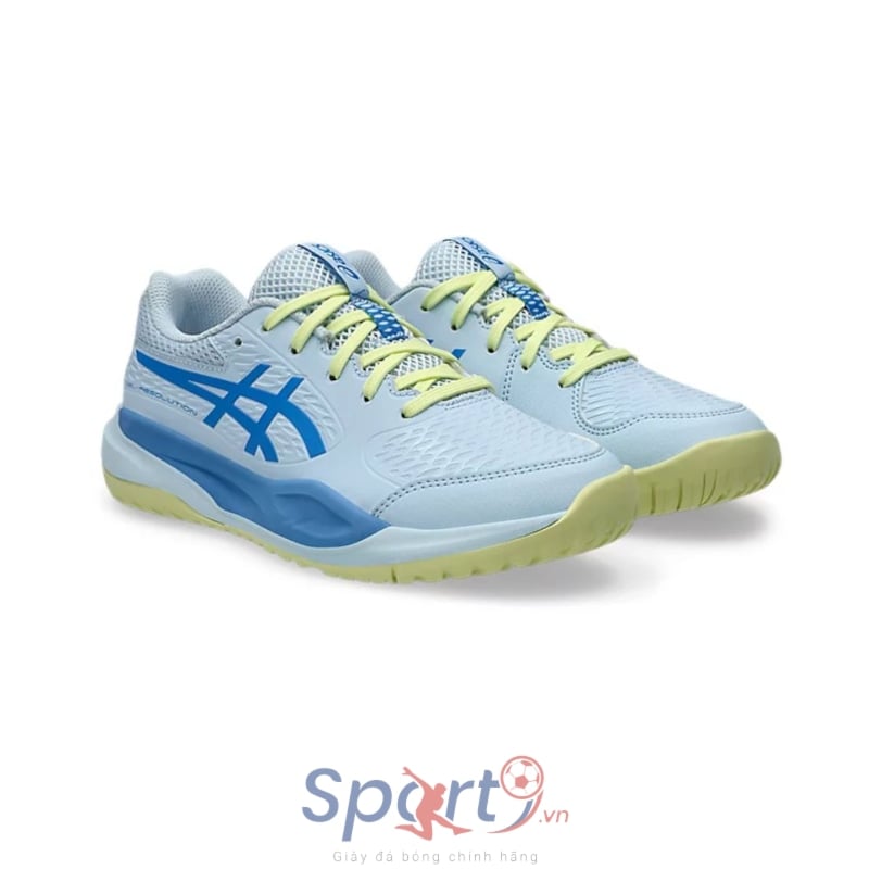 Giày Asics Gel Resution X GS 1044A081 - 401 Light Blue/Blue Coast