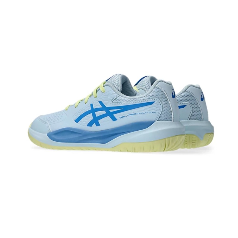 Giày Asics Gel Resution X GS 1044A081 - 401 Light Blue/Blue Coast