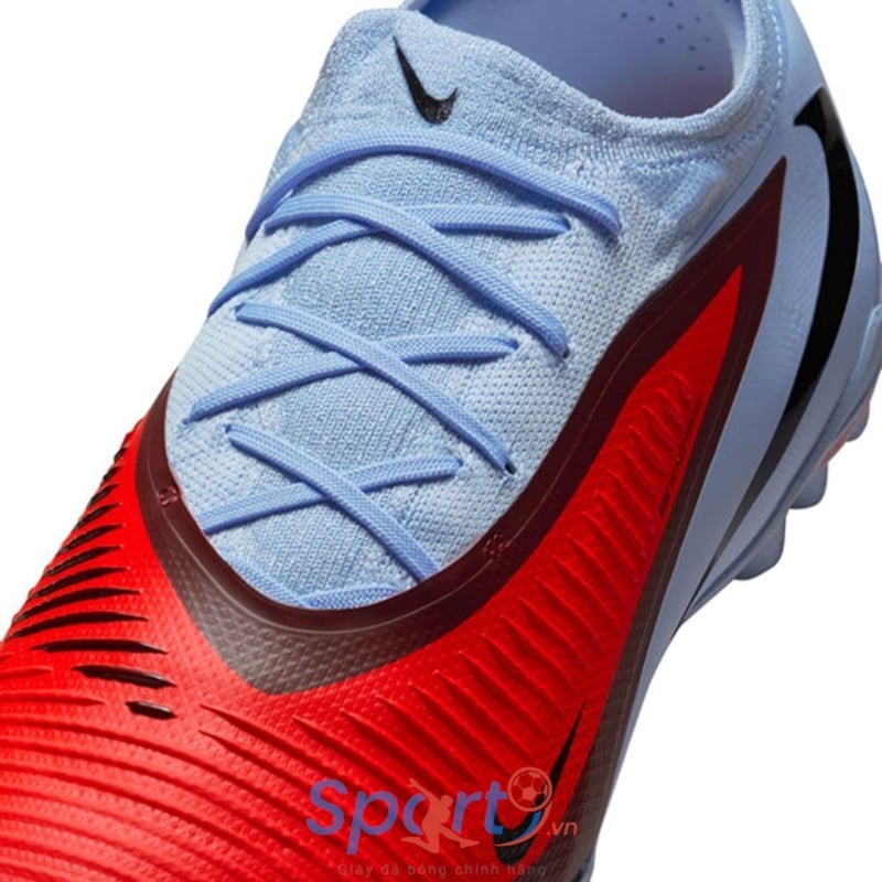 Nike Phantom 6 Low Pro TF - Xanh Tím/ Đỏ - HJ4123-400