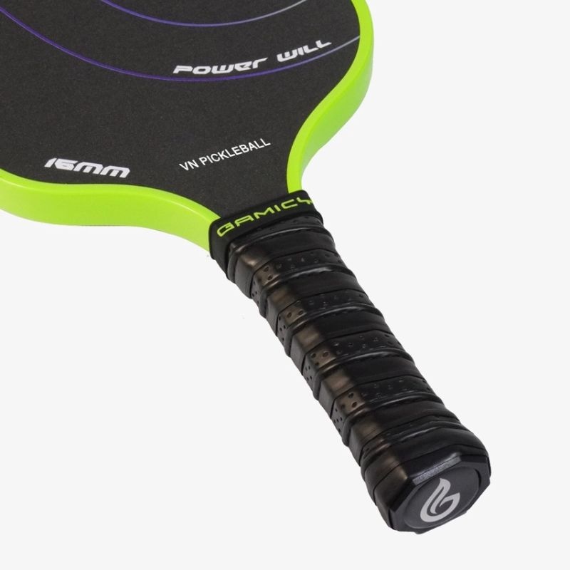 Vợt Pickleball Gamicy Burning T700 16mm - Màu Xanh chuối
