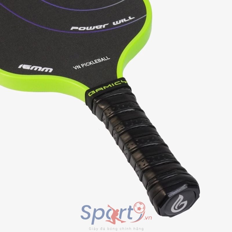 Vợt Pickleball Gamicy Burning T700 16mm - Màu Xanh chuối