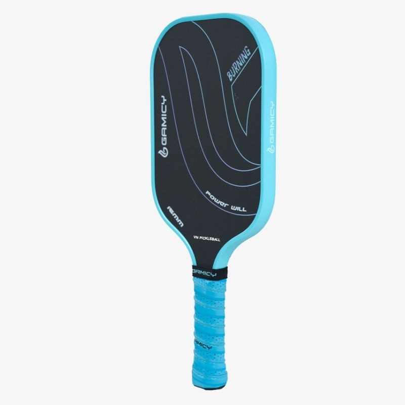 Vợt Pickleball Gamicy Burning T700 16mm- Màu Xanh Da