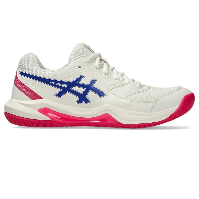 Giày Asics Gel Dedicate 8 wide - 1042A235-105 - Cream/Dark Cobalt