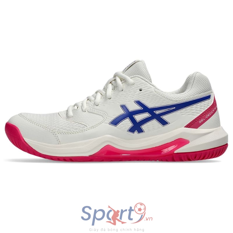 Giày Asics Gel Dedicate 8 wide - 1042A235-105 - Cream/Dark Cobalt