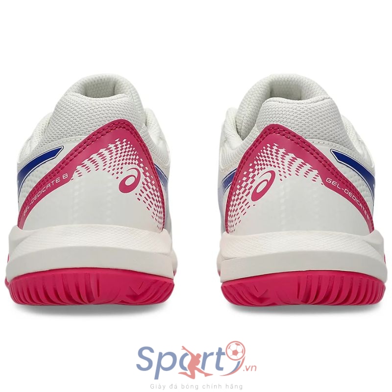 Giày Asics Gel Dedicate 8 wide - 1042A235-105 - Cream/Dark Cobalt