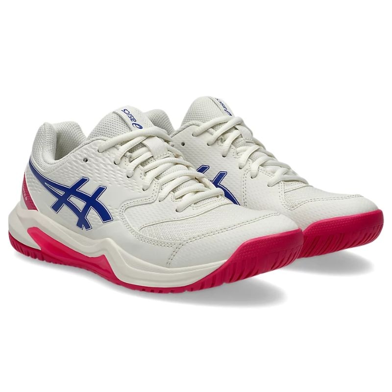 Giày Asics Gel Dedicate 8 wide - 1042A235-105 - Cream/Dark Cobalt