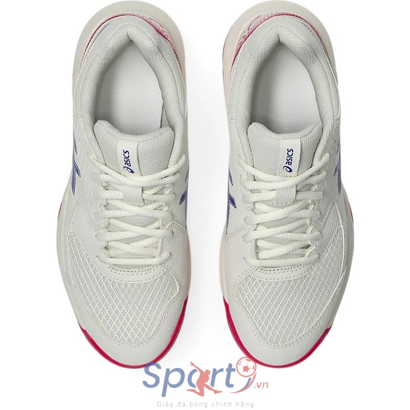 Giày Asics Gel Dedicate 8 wide - 1042A235-105 - Cream/Dark Cobalt