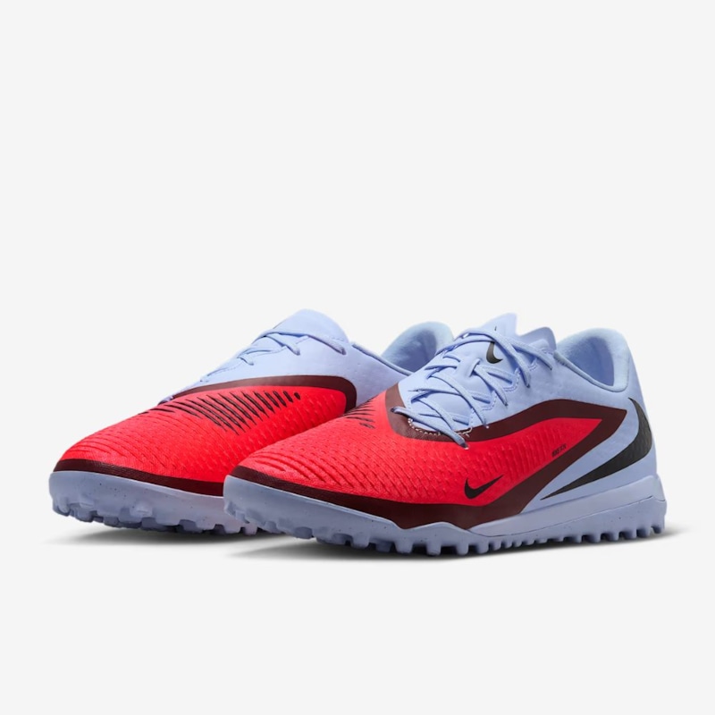 Nike Phantom 6 Low Academy TF - Xanh Tím/Đỏ - HQ2325-400