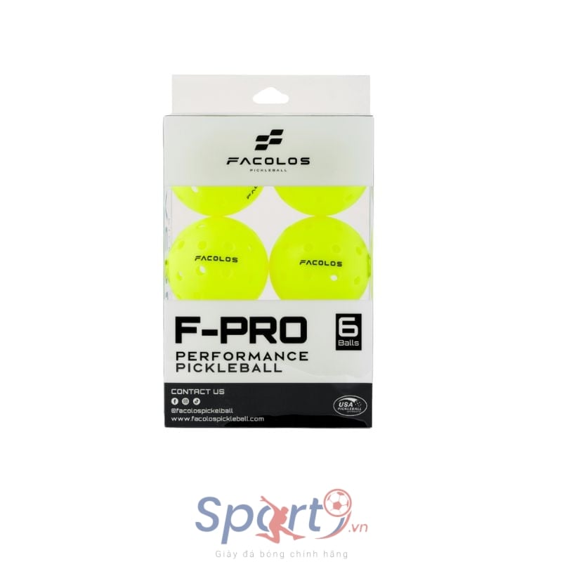 Bóng Pickleball Facolos F-Pro Advanced 
