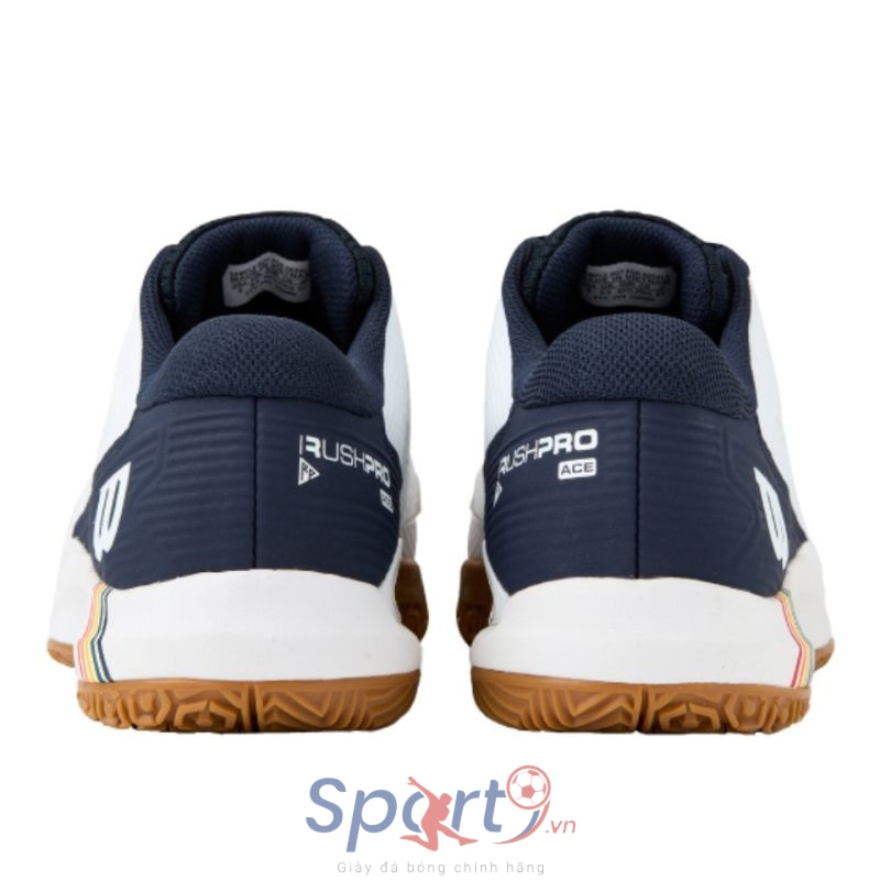 Giày Pickelball Wilson Rush Pro Ace Omni -  WRS337110U - Trắng