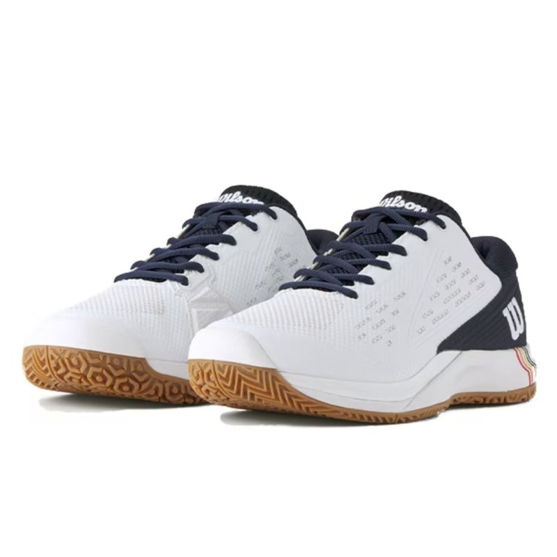 Giày Pickelball Wilson Rush Pro Ace Omni -  WRS337110U - Trắng