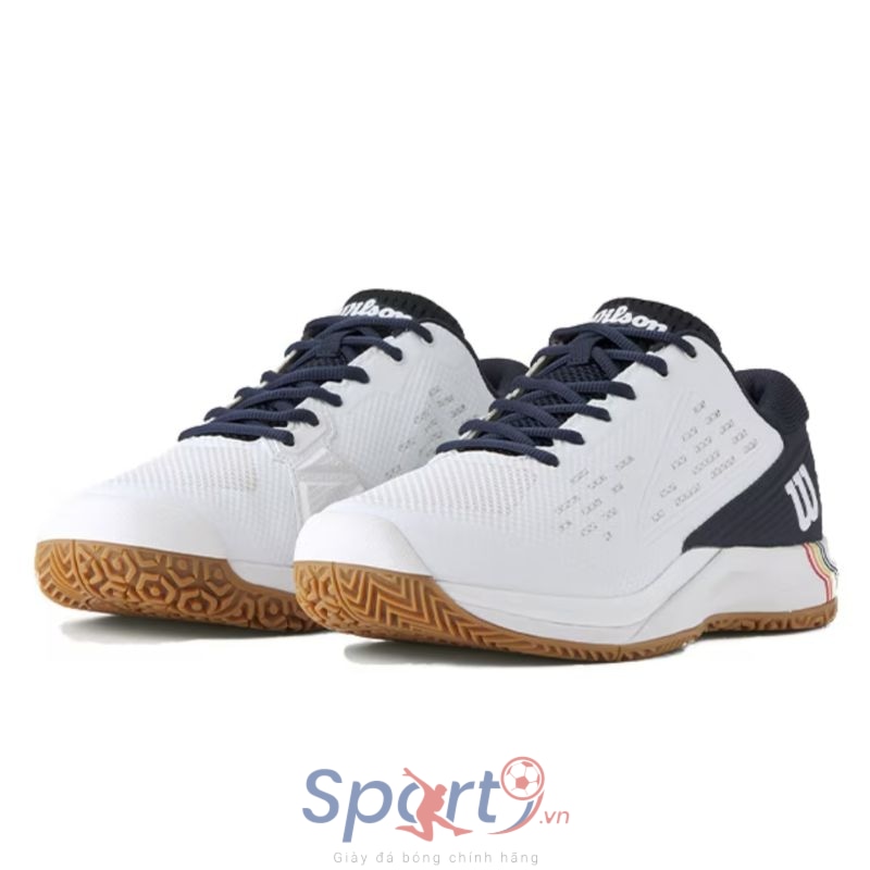 Giày Pickelball Wilson Rush Pro Ace Omni -  WRS337110U - Trắng