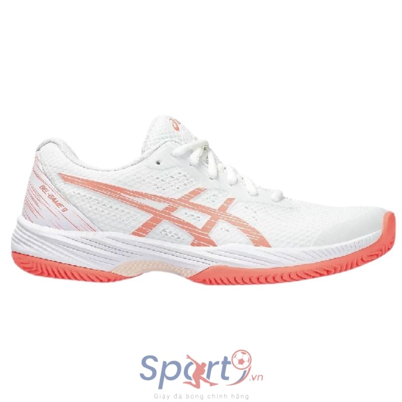 Giày Asics Gel Game 9 Clay/Oc - 1042A217-104 - Trắng Hồng