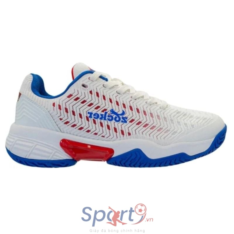 Giày Pickleball Zocker Aspire - White/Blue