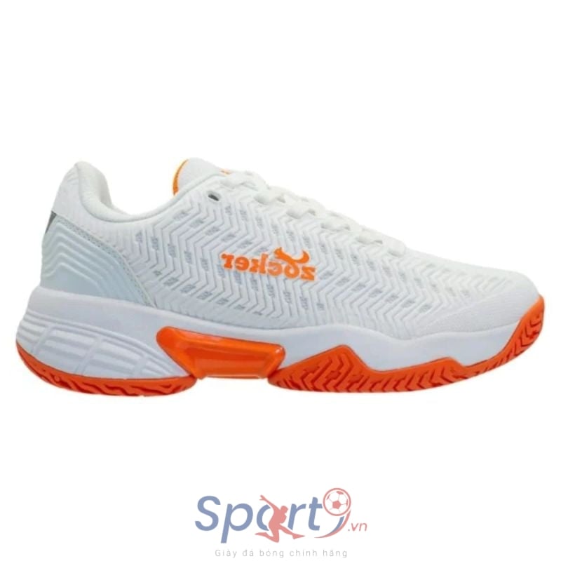 Giày Pickleball Zocker Aspire - White/Orange
