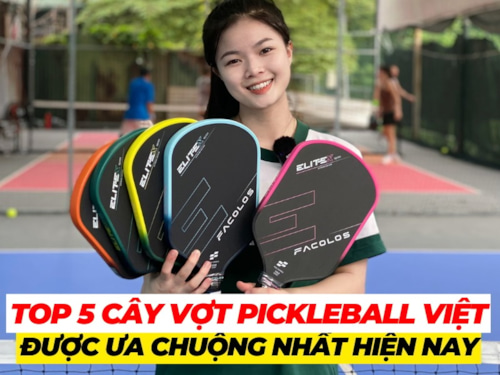 Top 5 cây vợt Pickleball Việt Nam tốt nhất hiện nay 