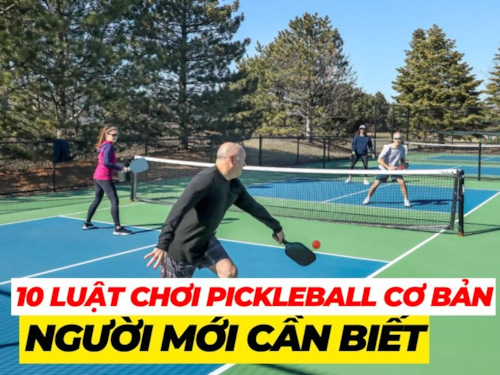 Luật chơi Pickleball cơ bản mọi người chơi cần biết trước khi ra sân