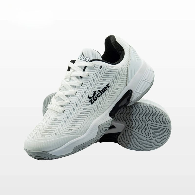 Giày Pickleball Zocker Aspire - White/Black