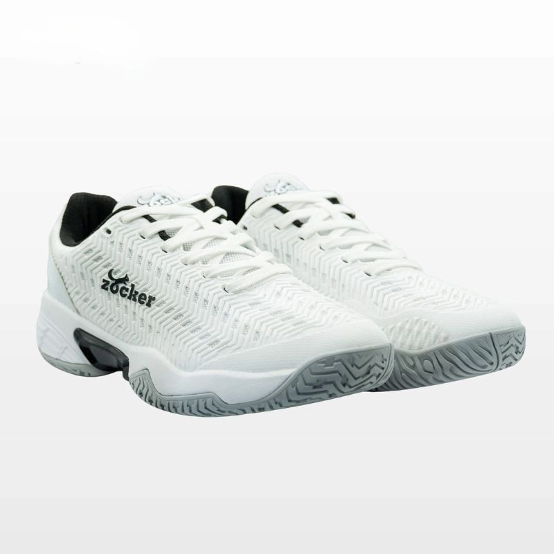 Giày Pickleball Zocker Aspire - White/Black
