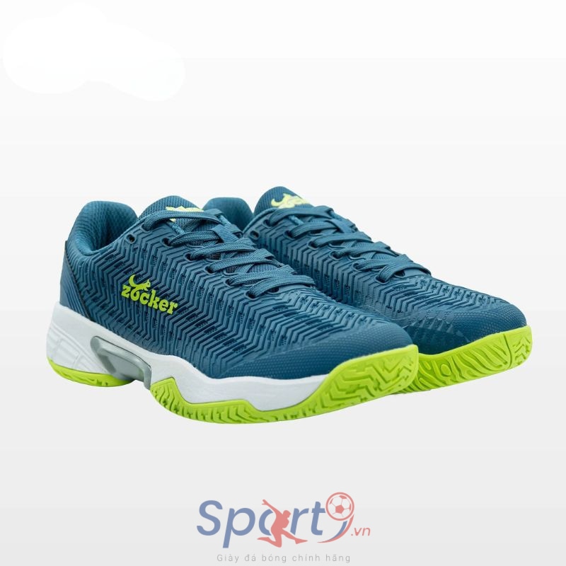Giày Pickleball Zocker Aspire - Navy/Green