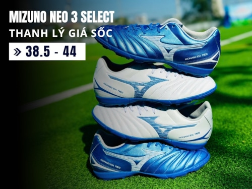 Giày đá bóng Mizuno Neo 3 Select – Chuẩn Nhật, bám sân tốt chỉ từ 950k