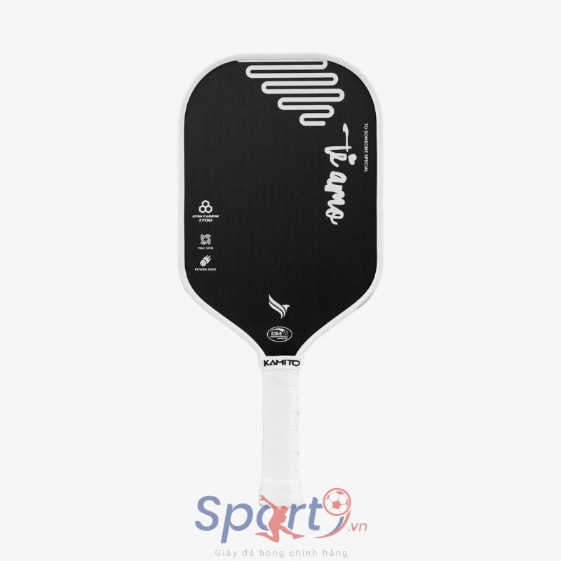 Vợt Pickleball Kamito Tiamo - Màu đen  - KMVPK241140 