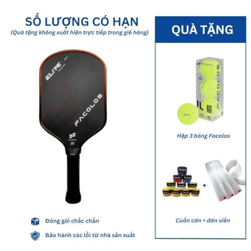 Vợt Pickleball Facolos Elite X Series - Orange