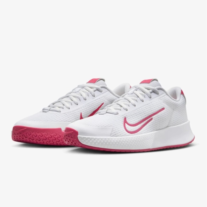 Nike Court Vapor Lite 2 HC - DV2019-108 - Màu Trắng/Hồng