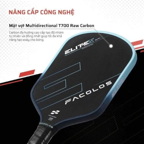 Vợt Pickleball Facolos Elite X Series - Green