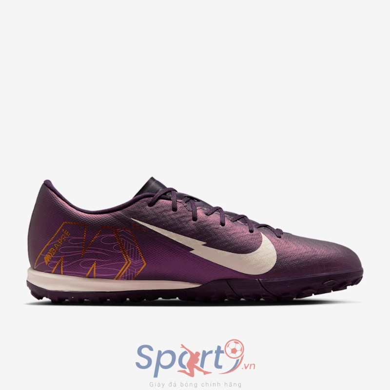 Nike Mercurial Vapor 16 Academy KM TF - Tím Than - FQ8384-500