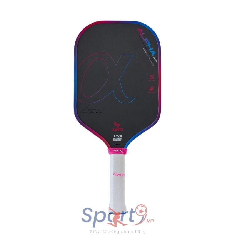 Vợt Pickleball Kamito Alpha - Đỏ/Xanh Lam