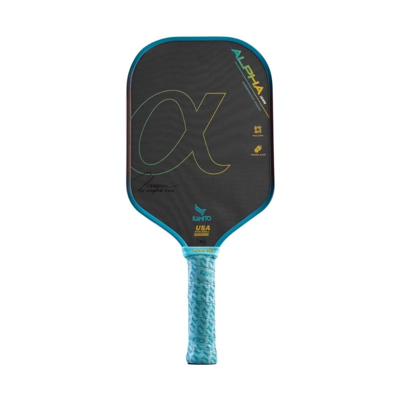 Vợt Pickleball Kamito Alpha - Xanh ngọc 