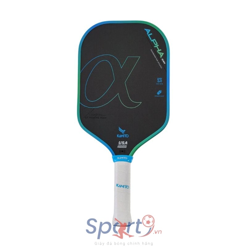 Vợt Pickleball Kamito Alpha - Xanh Bạc Hà 