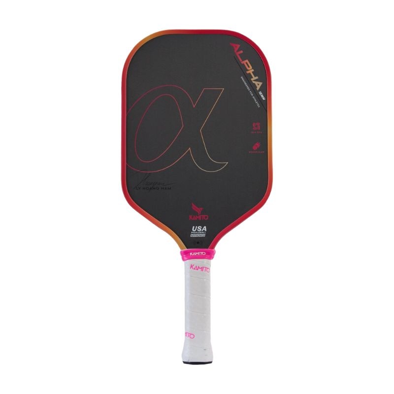 Vợt Pickleball Kamito Alpha - Hồng/Vàng 
