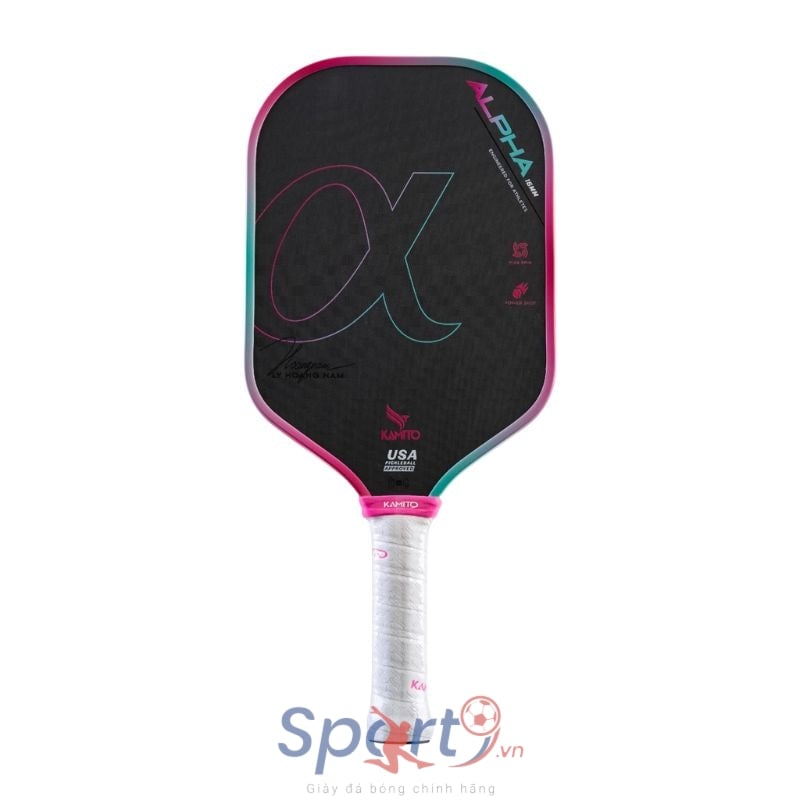 Vợt Pickleball Kamito Alpha - Xanh Dương/Hồng 