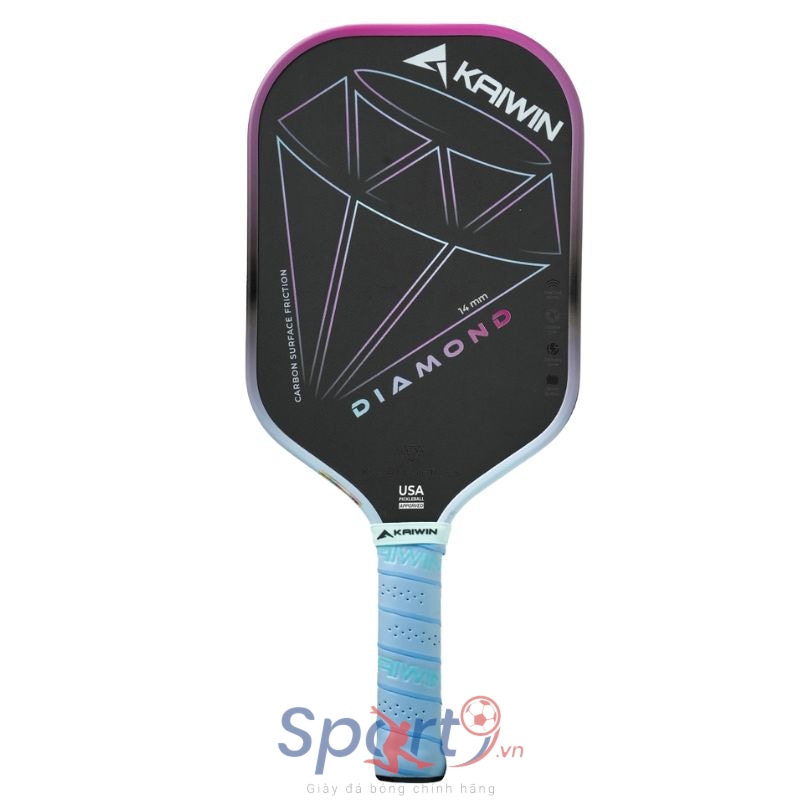 Vợt Pickleball Kaiwin Diamond K-Pro - Màu Xanh Ngọc