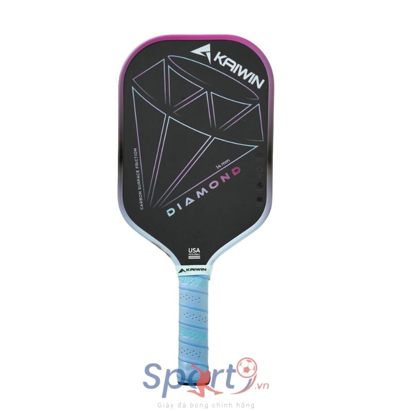 Vợt Pickleball Kaiwin Diamond K-Pro - Màu Xanh Ngọc