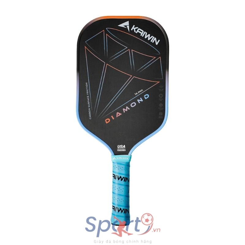 Vợt Pickleball Kaiwin Diamond K-Pro - Màu Cam