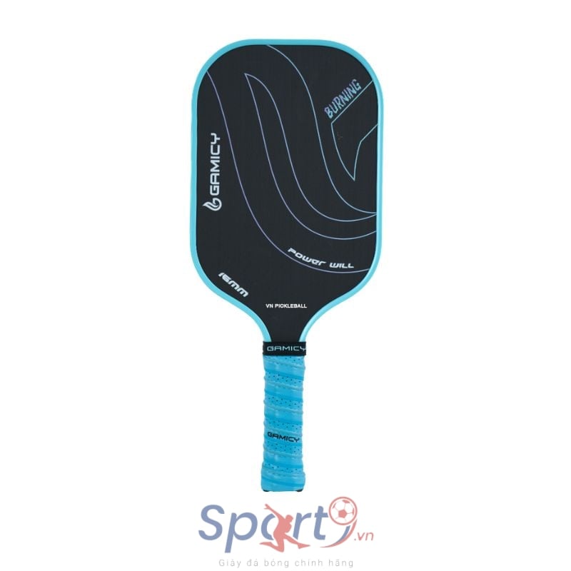 Vợt Pickleball Kaiwin Gamicy Burning T700 16mm - Màu Xanh Ngọc