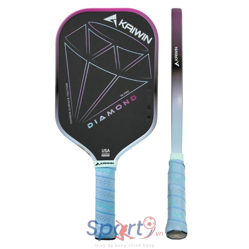 Vợt Pickleball Kaiwin Diamond K-Pro - Màu Xanh Ngọc