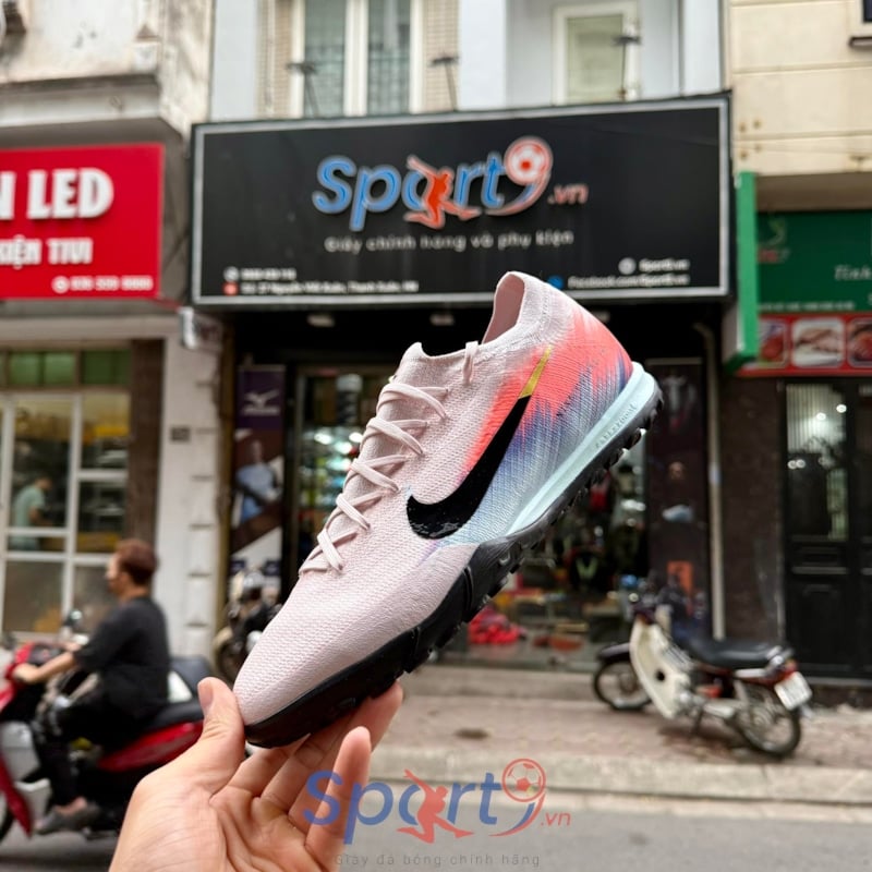 Nike Mercurial Vapor 16 Pro TF - Hồng Cam/Đen - IB2474-600