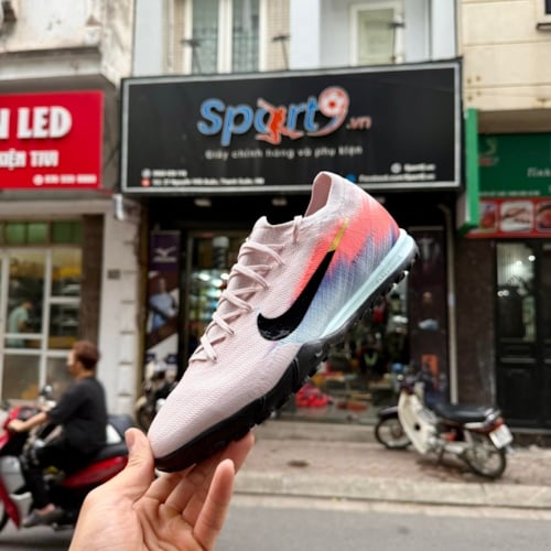 Nike Mercurial Vapor 16 Pro TF - Hồng Cam/Đen - IB2474-600