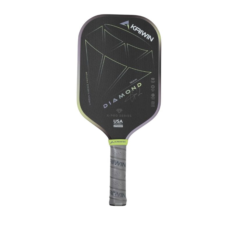 Vợt Pickleball Kaiwin Diamond Gen 2 - Màu Xám