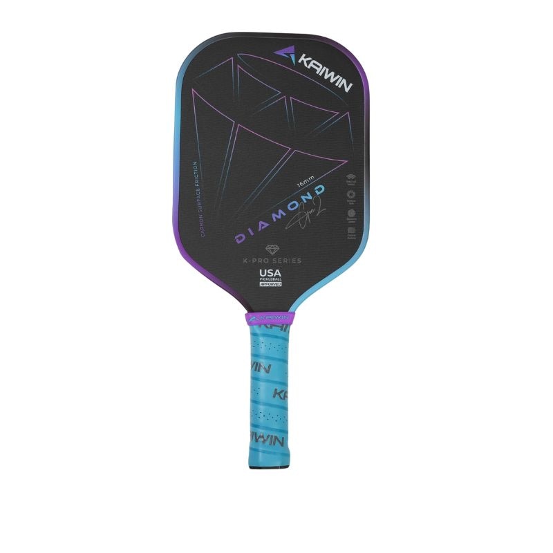 Vợt Pickleball Kaiwin Diamond Gen 2 - Màu Xanh Coban Tím