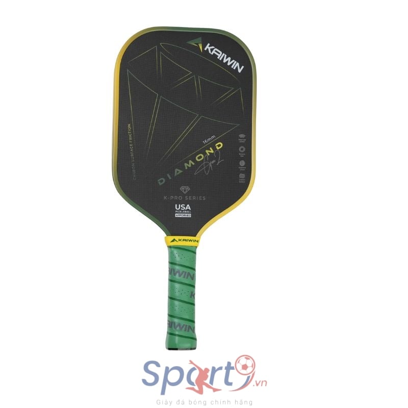 Vợt Pickleball Kaiwin Diamond Gen 2 - Màu Xanh Lá