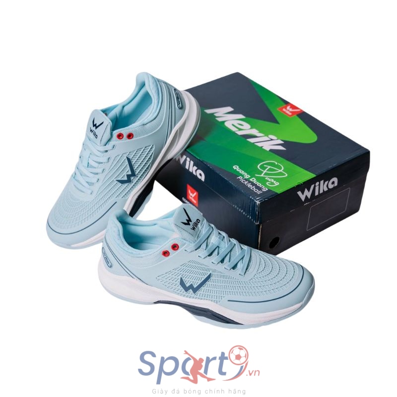 Giày Pickleball Wika Merik x Quang Dương - Màu Xanh Ngọc