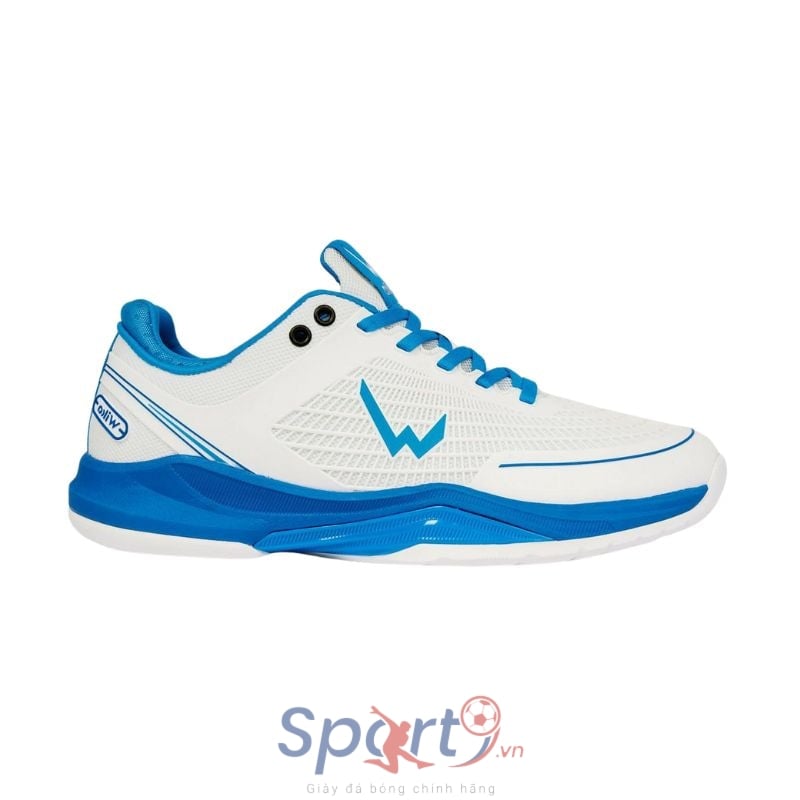 Giày Pickleball Wika Merik x Quang Dương - Màu Trắng Xanh